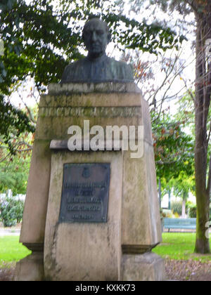 A Coruña - Jardín de Méndez Núñez, 02. Stockfoto