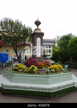 A Coruña - Jardín de Méndez Núñez, 08. Stockfoto