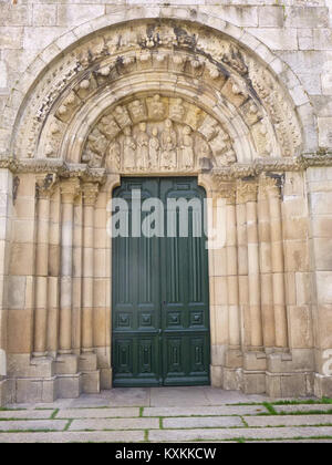 A Coruña - Real Colegiata de Santa María del Campo, 07. Stockfoto