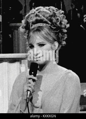 Barbra Streisand Ed Sullivan Show 1969 (7/8) Stockfoto