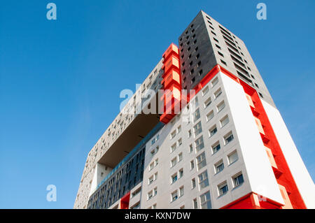 El Mirador Gebäude. Sanchinarro, Madrid, Spanien. Stockfoto