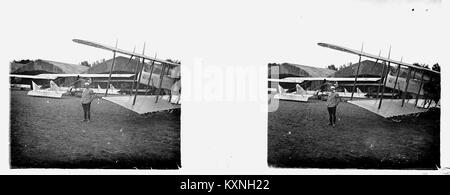 Vadenay. Escadrille MF 55. Leutnant Berthelé Siméan-Fonds - 49 Fi 801 Stockfoto