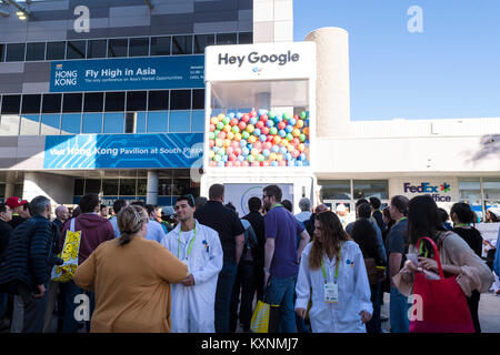 Las Vegas, NV, USA. 10 Jan, 2018. Atmosphäre auf der CES 2018 in Las Vegas, Nevada am 10. Januar 2018. Credit: Damairs Carter/Medien Punch/Alamy leben Nachrichten Stockfoto