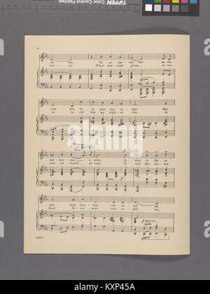 Dieses Bild aus der Sammlung der New York Public Library zeigt das Notenblatt für „Bois épais - Sombre Woods“, eine Luft aus „Amadis“ von Lully, mit englischen Wörtern von Theo. Marzials und Begleitung arrangiert von A.L. Stockfoto