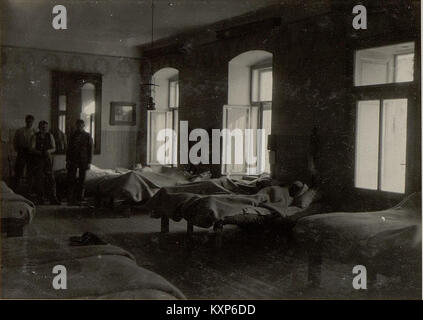 Brigade-Sanitätsanstalt Mauthen. Finden Spital 2-7. Krankensaal. (BildID) 15471674 Stockfoto