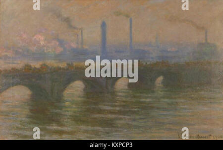 Claude Monet - Waterloo Bridge, London Stockfoto