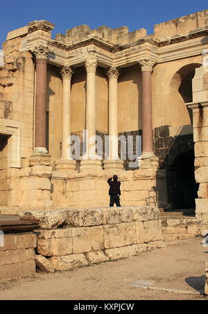 Die antike Stadt Beit She'an im Jordantal, Israel Stockfoto