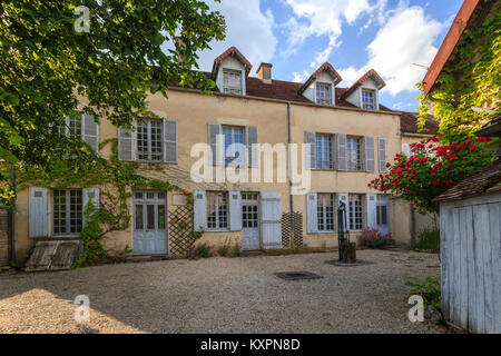 Frankreich, Aube (10), Champagner, Côte des Bar, Essoyes, La Maison des Renoir // Frankreich, Calvados, Champagner, Côte des Bar, Essoyes, La Maison des Renoir Stockfoto