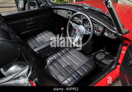 1973 MGB Classic Open top British Sports Car Stockfoto