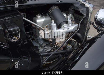 1948 MG TC klassische britische Sportwagen auf der Vorkriegszeit Designs und größtenteils für den Export in die USA verkauft. Stockfoto