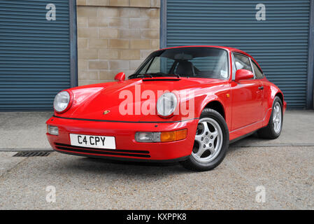 Porsche 964 Form 911 modern klassisch deutschen Sportwagen Stockfoto