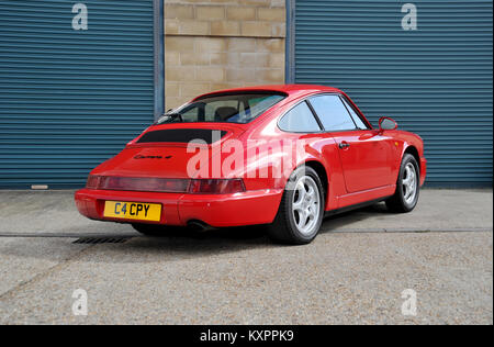 Porsche 964 Form 911 modern klassisch deutschen Sportwagen Stockfoto