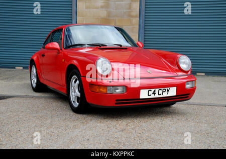Porsche 964 Form 911 modern klassisch deutschen Sportwagen Stockfoto