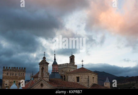 Kloster Santa María de Guadalupe, Caceres, Spanien. Stockfoto