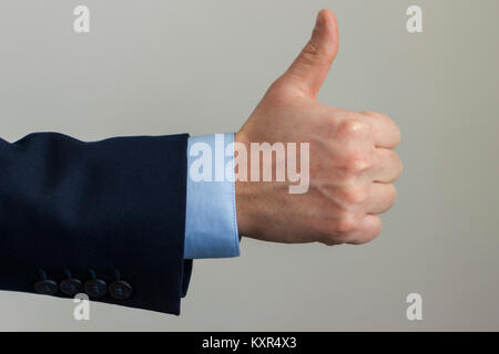 Close-up Professional Übersicht singen von okay Stockfoto