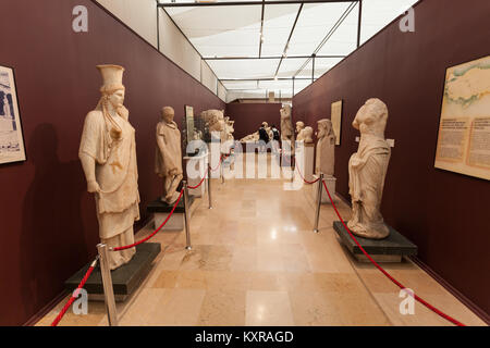 ISTANBUL, Türkei - 07 September, 2014: Archäologisches Museum Istanbul am 07 September, 2014 in Istanbul, Türkei Stockfoto