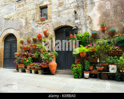 Mittelalterliche Altstadt von Pitigliano - Grosseto, Italien Stockfoto
