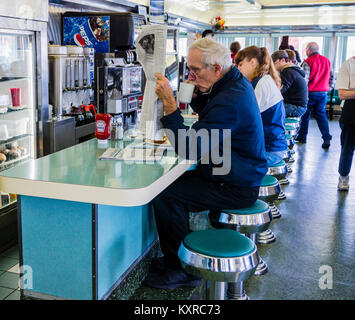 Olympia Diner Newington, Connecticut, USA Stockfoto