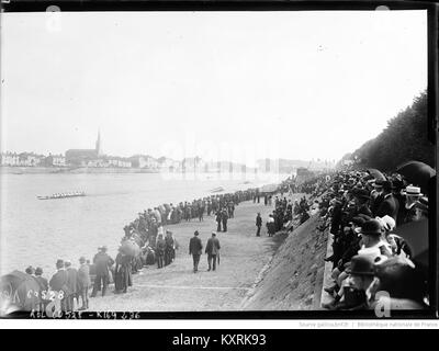 Championnats d'Europe d'Aviron-Mâcon 1920 - Vue générale 2 Stockfoto