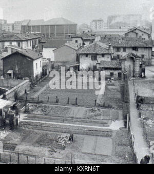 Cinisello Balsamo, Villa Pecchio Orsini Protti (resti) 01. Stockfoto