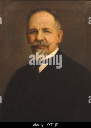 Edvard Čihák (1863-1935) - Portrait Muže Stockfoto