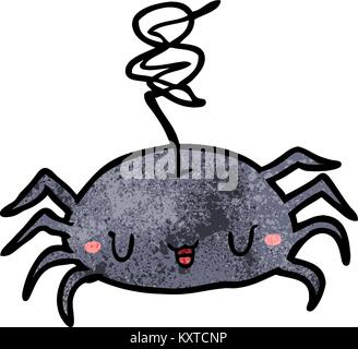 Cartoon Halloween Spinne Stock Vektor