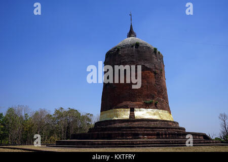 Pyu, MYANMAR - ca. April 2017 Bawbawgyi Pagode Stockfoto