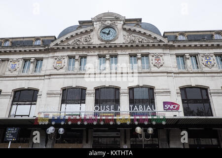 Toulouse, Zug, Bahnhof, Gare, de, Toulouse Matabiau, Main, Zentrum, Bahnhof, Stockfoto