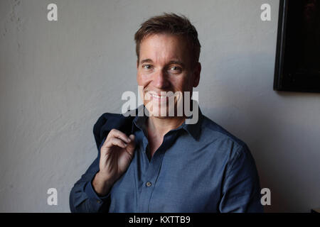 Portrait von Joby Warrick 11/09/2017 © Basso CANNARSA/Opale Stockfoto