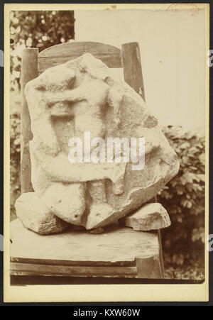 Fragment de Skulptur (chez Herr Dezeimeris)-J-A Brutails - Université Bordeaux Montaigne - 0250 Stockfoto