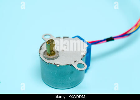 Schrittmotor mit Getriebe Stockfoto