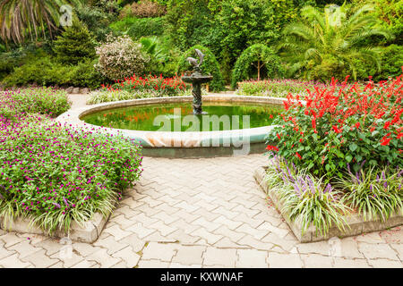 BATUMI, Georgien - 22. SEPTEMBER 2015: Der Botanische Garten in der Nähe von Batumi Batumi, Georgien. Stockfoto