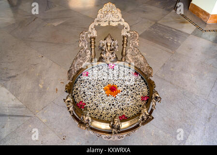 Ganesha Altar für die Anbetung Stockfoto