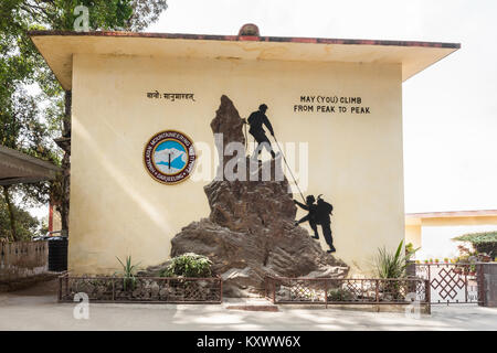 DARJEELING, INDIEN - November 18, 2015: Himalayan Mountaineering Institute (HMI) in Darjeeling, Indien. Stockfoto