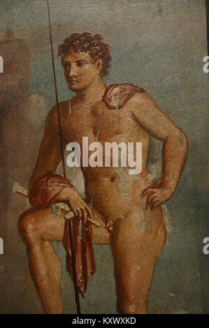 Haus des Meleager VI 9, Io und Argo, Fresken Pompeji, 2008, Rom, Italien. Stockfoto