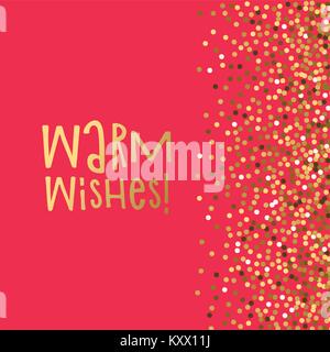 Liebe banner herzlichen Wünsche. Stock Vektor