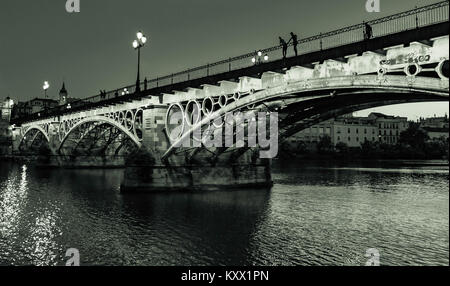 Triana Brücke Stockfoto