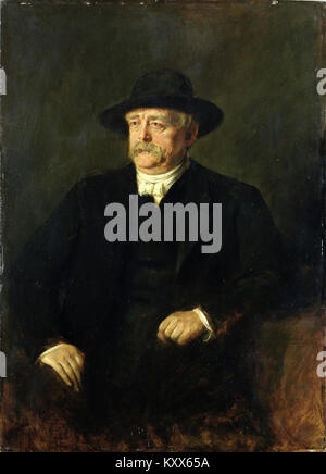 Franz von Lenbach - Fürst Otto von Bismarck (1879) Stockfoto