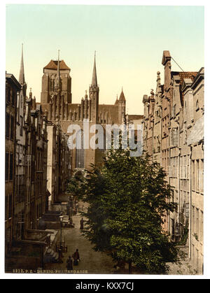 Elisabethstraße, Danzig, Westpreußen, Deutschland (d. h., Danzig, Polen) - lccn 2002714027 Stockfoto