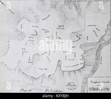 Excursión arqueológica eine Las Ruinas de Kipón (Valle Calchaquí, Provincia de Salta) (Seite 30) Stockfoto