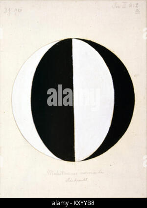 Hilma af Klint - 1920 - Die Mahatmas gegenwärtige Ständige, Serie II, Nr. 2 a Stockfoto