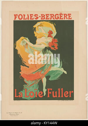 Folies-Bergère, La Loïe Fuller (Nypl b 12156457-5226881) Stockfoto