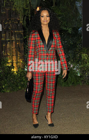 "Jumanji: Willkommen im Dschungel" Premiere auf der TCL Chinese Theatre in Los Angeles, Kalifornien statt. Mit: Garcelle Beauvais Wo: Los Angeles, Kalifornien, Vereinigte Staaten, wenn: 12 Dez 2017 Credit: Adriana Barraza/WENN.com M. Stockfoto