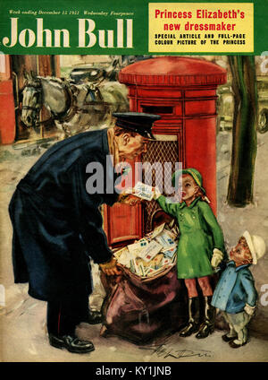 1950er Jahre UK John Bull Magazin-Cover Stockfoto