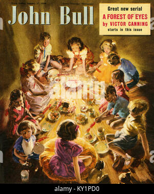 1950er Jahre UK John Bull Magazin-Cover Stockfoto