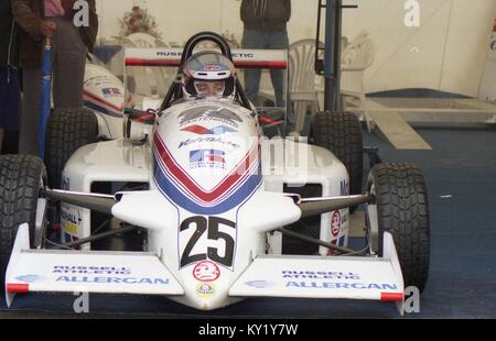 Nick Firestone in der Formel Vauxhall Lotus support Rennen auf dem 1992 beim Grand Prix Meeting, Silverstone. 12. Juli 92 Stockfoto