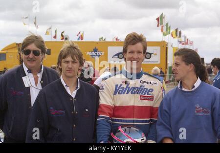 Nick Firestone in der Formel Vauxhall Lotus support Rennen auf dem 1992 beim Grand Prix Meeting, Silverstone. 12. Juli 92 Stockfoto