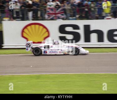 Nick Firestone in der Formel Vauxhall Lotus support Rennen auf dem 1992 beim Grand Prix Meeting, Silverstone. 12. Juli 92 Stockfoto