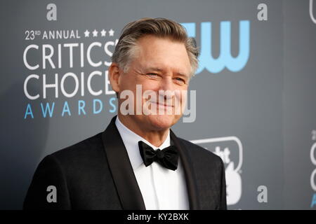 Beverly Hills, USA. 11 Jan, 2018. Bill Pullman nimmt an der 23. jährlichen Critics' Choice Awards auf der Barker Hangar in Santa Monica, Los Angeles, USA, am 11. Januar 2018. Credit: Hubert Boesl - KEINE LEITUNG SERVICE-Credit: Hubert Boesl/dpa/Alamy leben Nachrichten Stockfoto