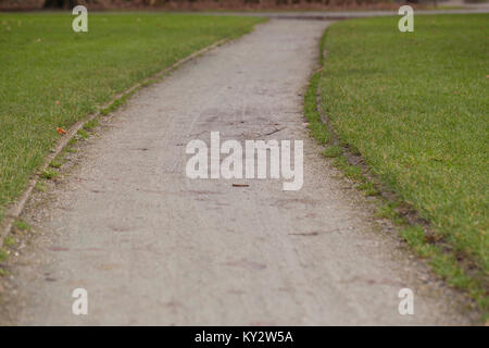 Weg im park Stockfoto